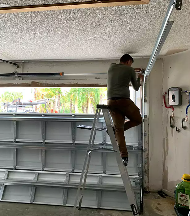 Garage Door Hinge Replacement in Oakland, FL