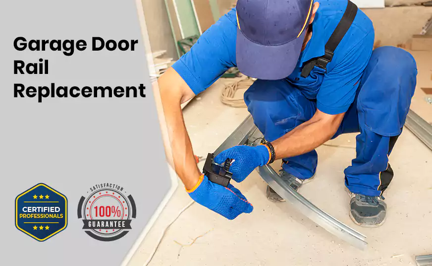 Garage Door Rail Replacement in Oakland, FL