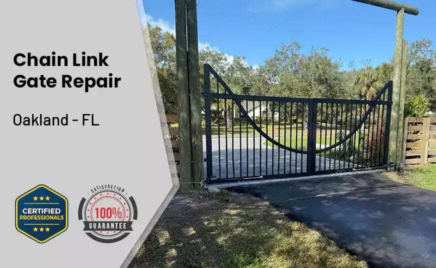 Chain Link Gate Repair Oakland - FL 