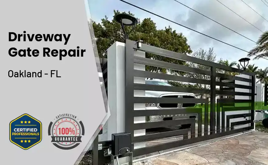 Driveway Gate Repair Oakland - FL 