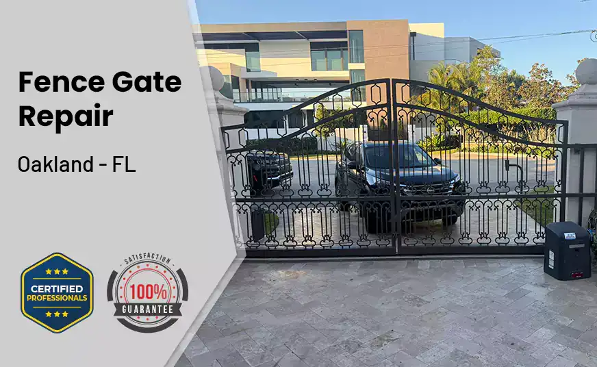 Fence Gate Repair Oakland - FL 