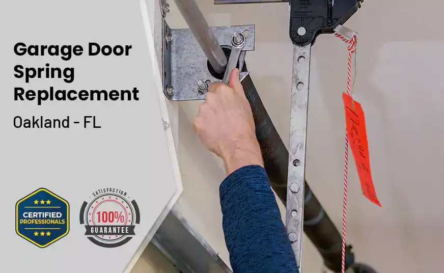 Garage Door Spring Replacement Oakland - FL 