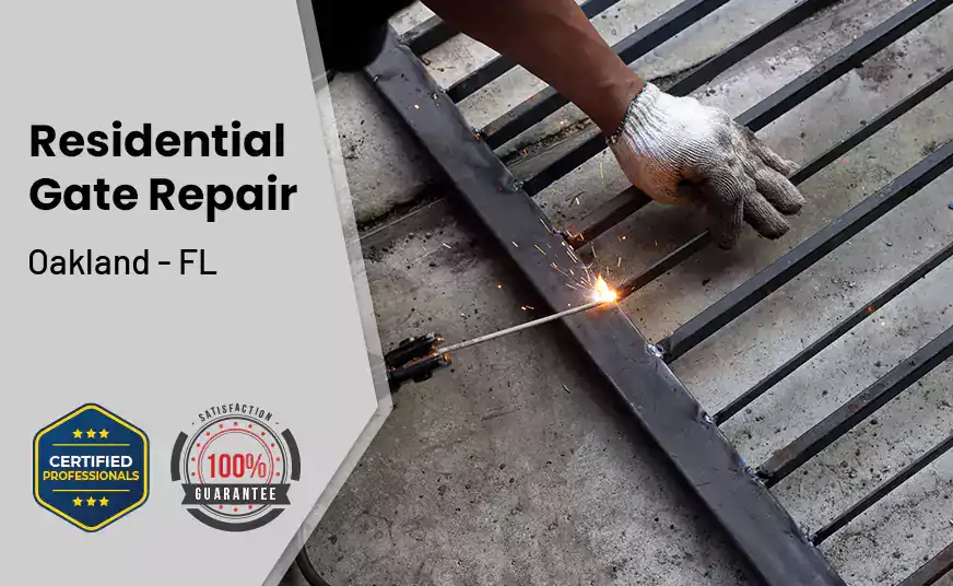 Residential Gate Repair Oakland - FL 