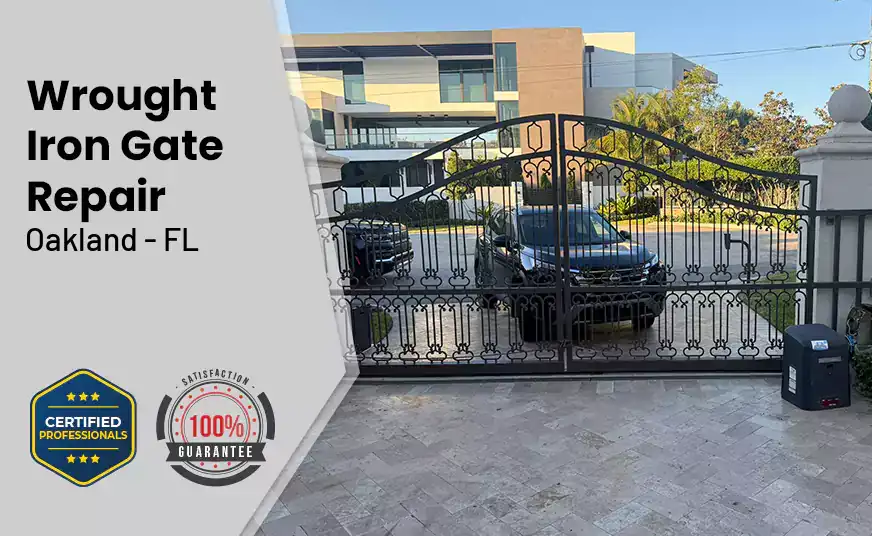  Wrought Iron Gate Repair Oakland - FL 